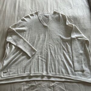 Women’s MerSea oatmeal poncho sweater